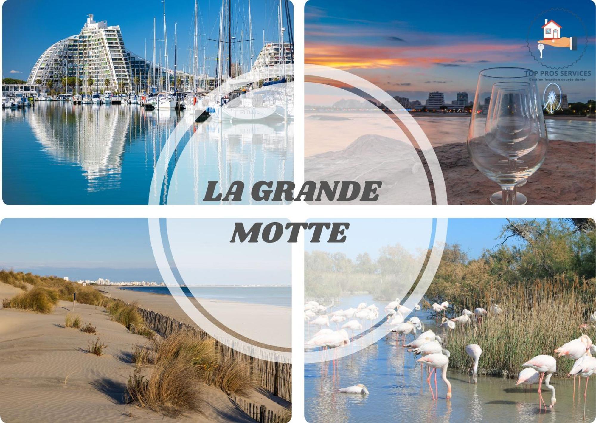 L'Amazone Studio Plein Centre Plages A 2Min Clim Wifi Sur Le Port - Top Prosconciergerie- La Grande-Motte Kültér fotó